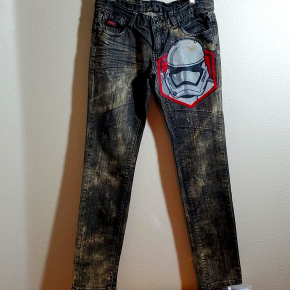 STAR WARS Distressed Jeans - Picture 2 of 8